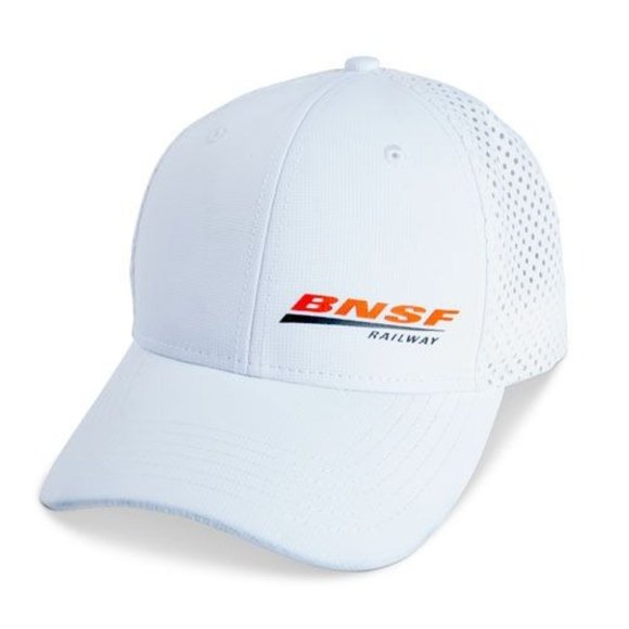 NWT BNSF RAILWAY WOMEN'S AVALANCHE CAP Color White Size OS